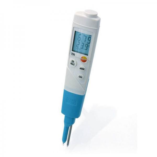 德圖 testo 206-pH2 - pH計適用于半固態，水混合固體） 0563 2062